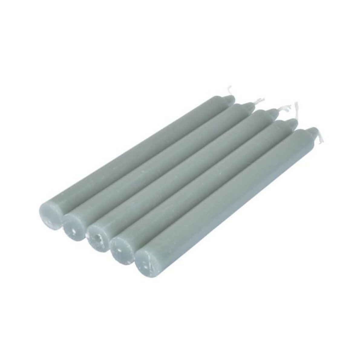 Paris Prix Lot de 5 Bougies Chandelier  Essentiel II  19cm Gris