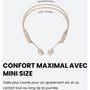 Voir la diapositive 3 : SHOKZ Casque OpenRun Pro Mini Beige
