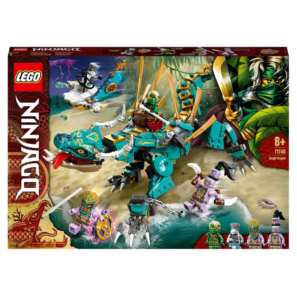 LEGO Ninjago 71746 - Le dragon de la jungle