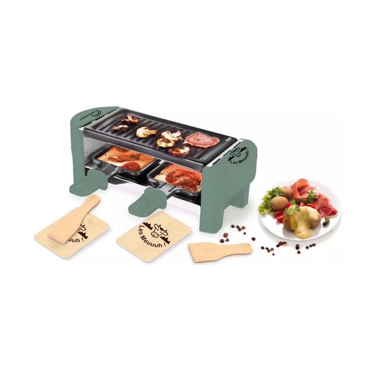 LITTLE BALANCE Appareil à raclette 2 personnes 350w + gril - 8746