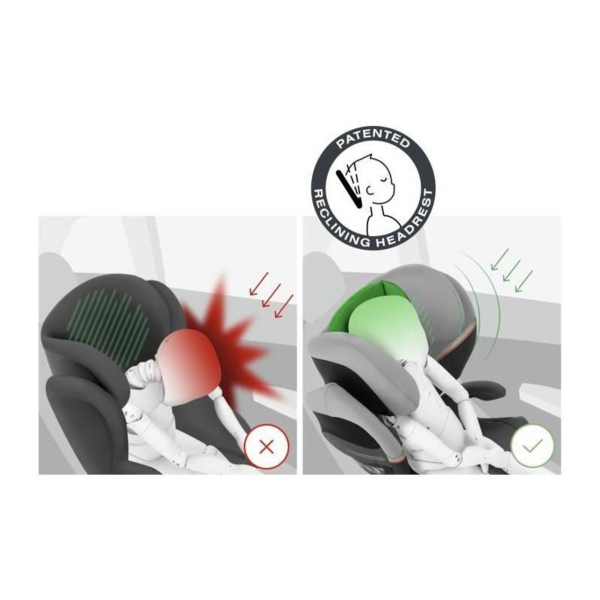 CYBEX Siege auto CYBEX Solution S2 - i-Size - Face route - 3 a 12 ans - Groupe 2/3 - 100 a 150 cm - Gris