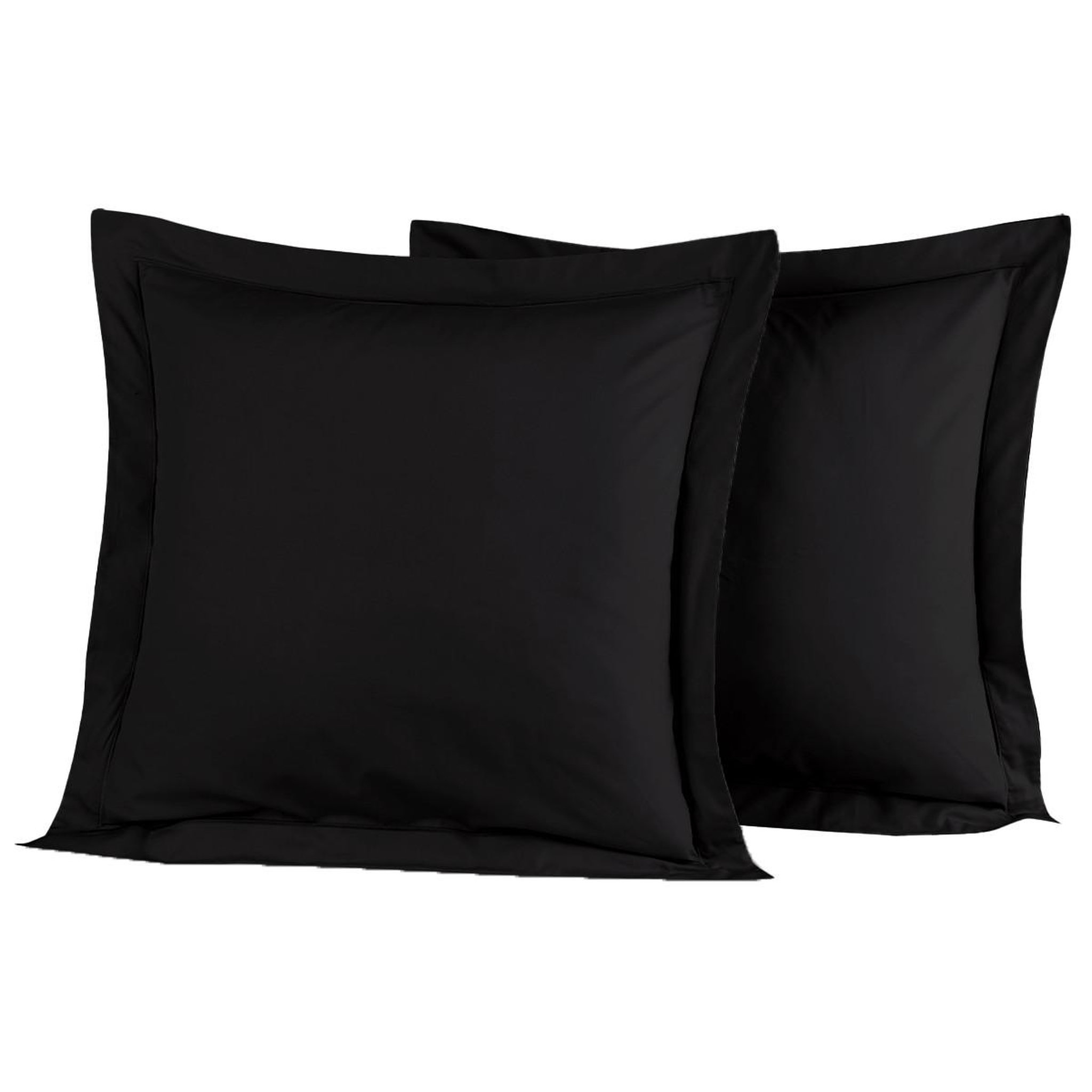 Voir la diapositive 1 : Sensei Maison Lot de 2 taies d'oreiller en percale de coton SOFT PERCALE