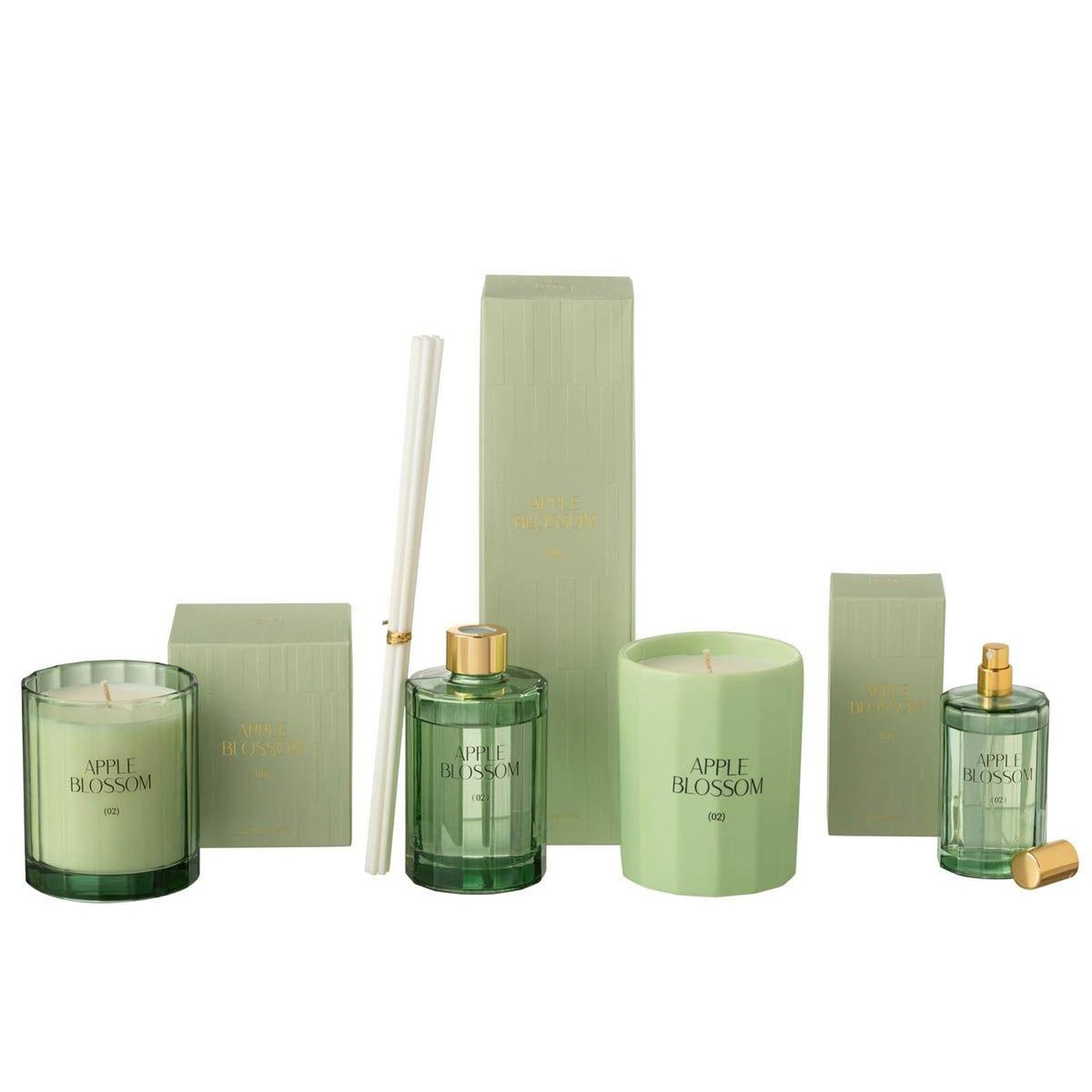 Voir la diapositive 4 : J-LINE Diffuseur de parfum design  elie  200ml apple blossom