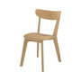 Voir la diapositive 5 : MAISON PAVANE Lot de 2 chaises en bois clair-Tabata