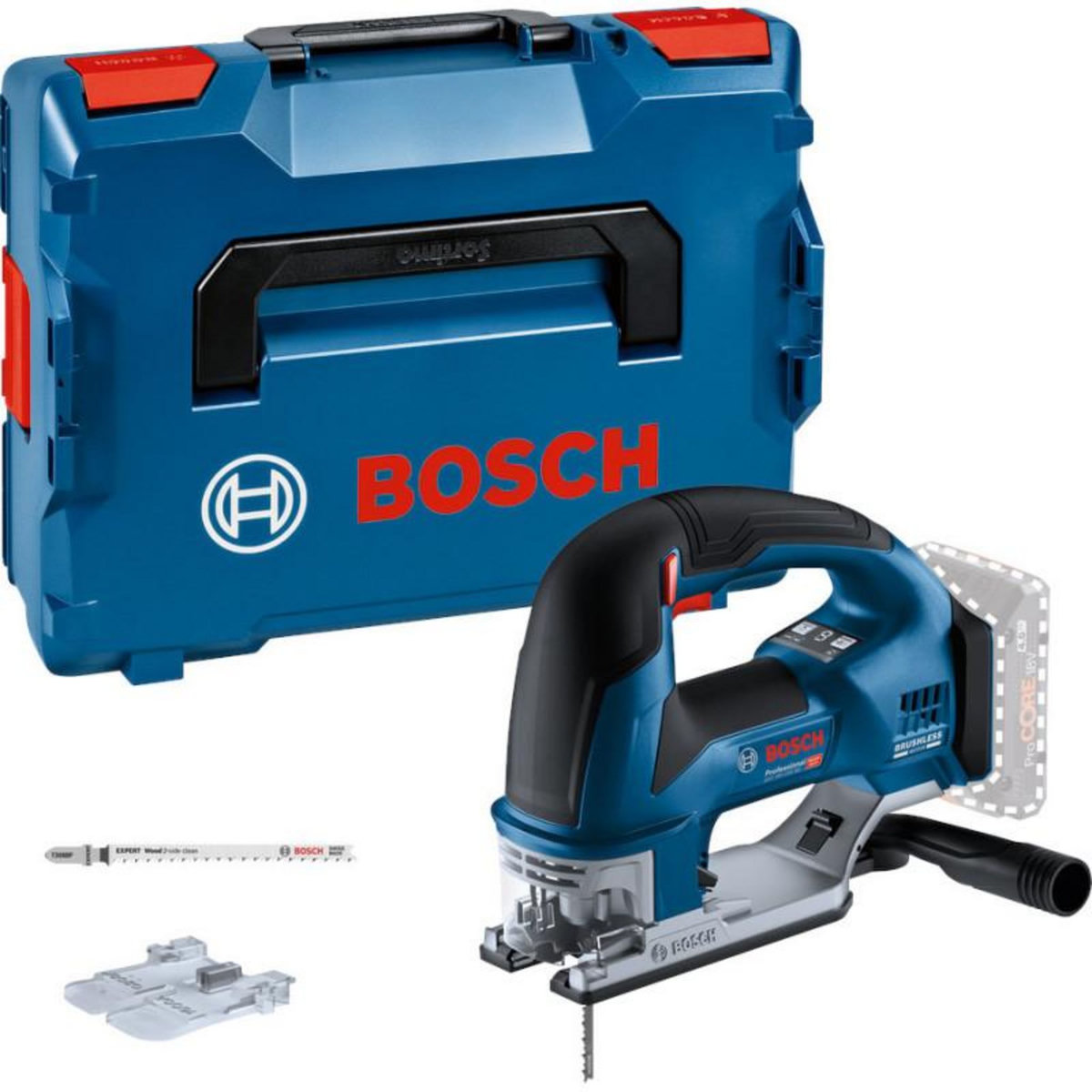 BOSCH Scie sauteuse 18V GST 18V 155 BC (sans batterie ni chargeur) en coffret L BOXX BOSCH 06015B1000