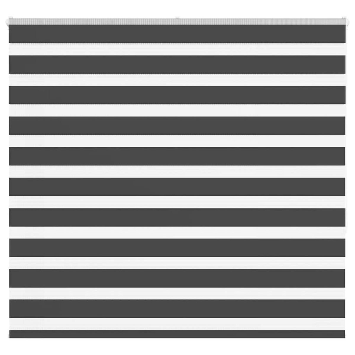 VIDAXL Store zebre noir 155x150 cm largeur du tissu 150,9 cm polyester