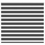 VIDAXL Store zebre noir 155x150 cm largeur du tissu 150,9 cm polyester