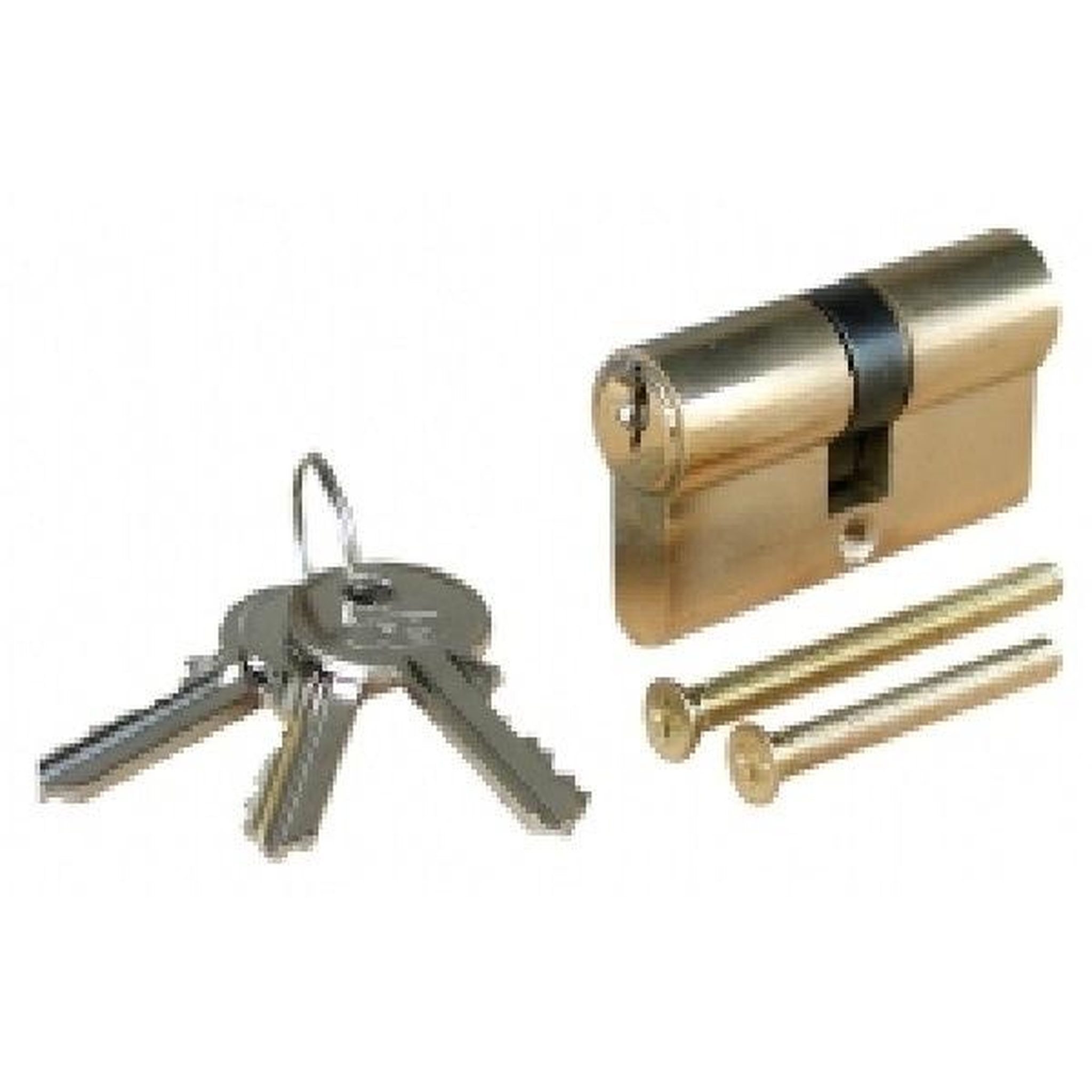 OUTIFRANCE Cylindre laiton 30 x 30 mm - 3 clés