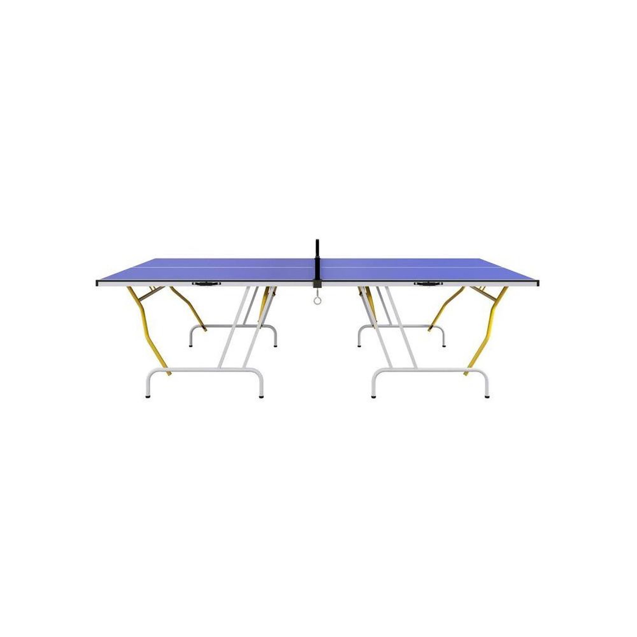 Voir la diapositive 2 : Table de tennis de table d'intérieur à plier en 4 parties Bongarini