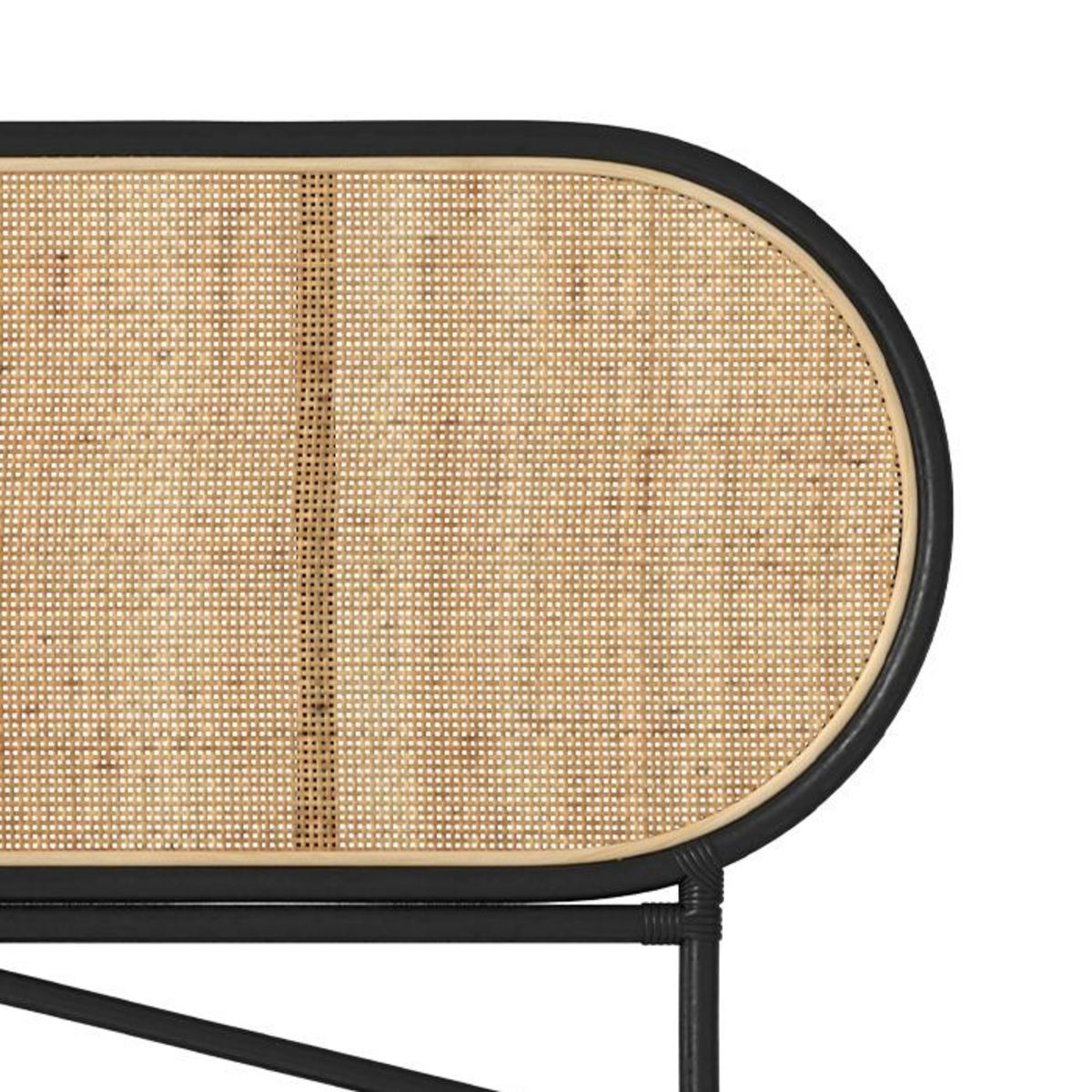 Rendez vous déco Tête de lit en rotin naturel 140 cm - Navahino