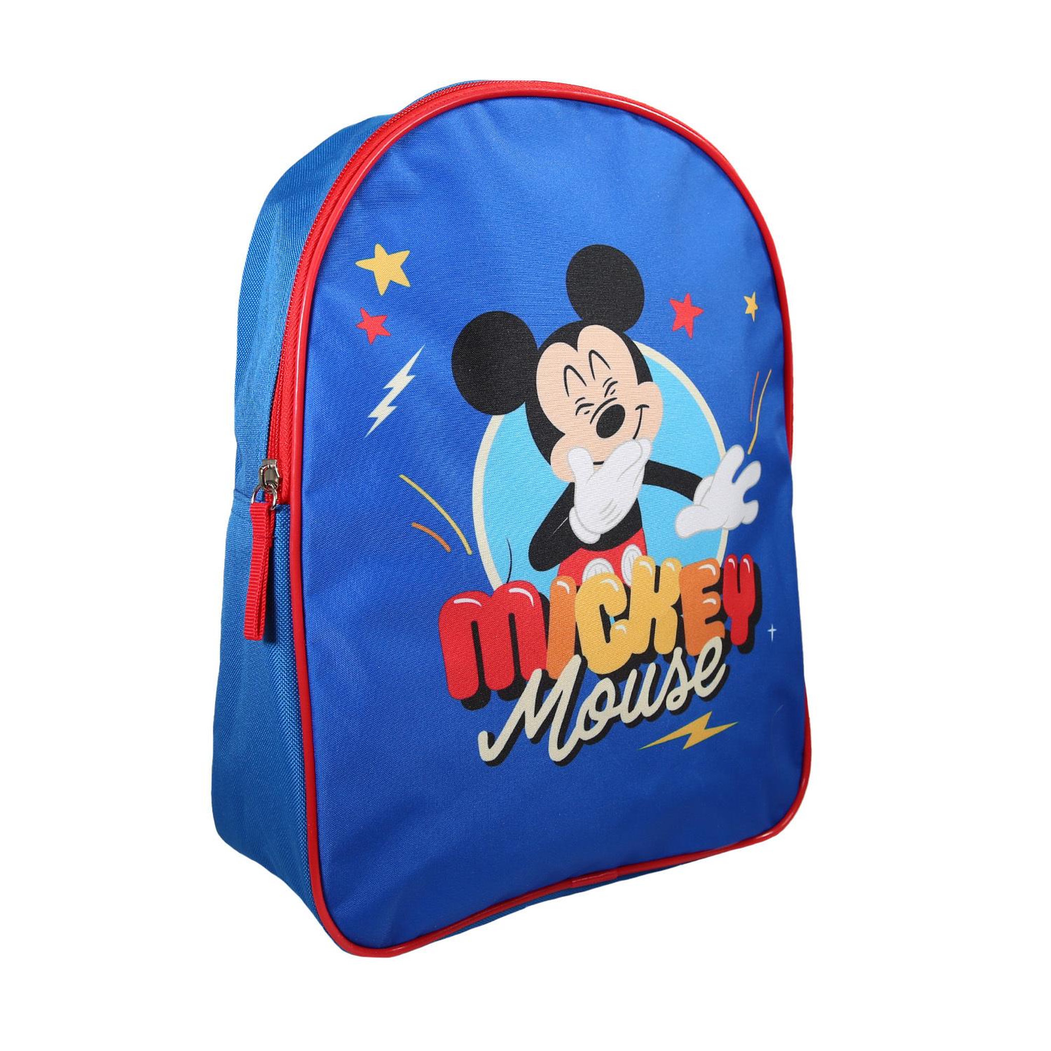 Voir la diapositive 2 : Bagtrotter Sac à dos goûter  31 cm bleu  Mickey - Bagtrotter