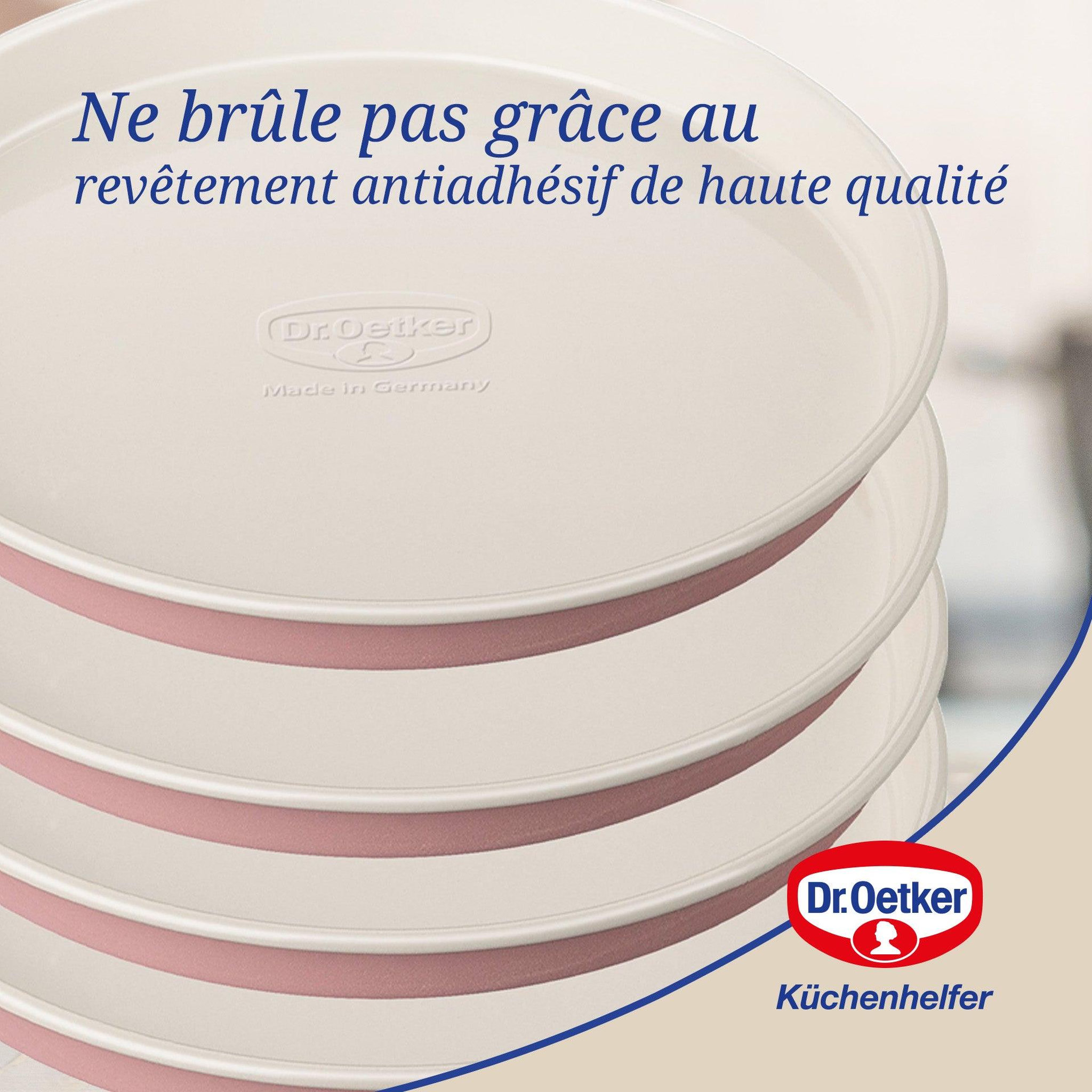 Voir la diapositive 4 : DR.OETKER Set 4 moules pour gâteaux à étages 17 cm dr. Oetker rétro