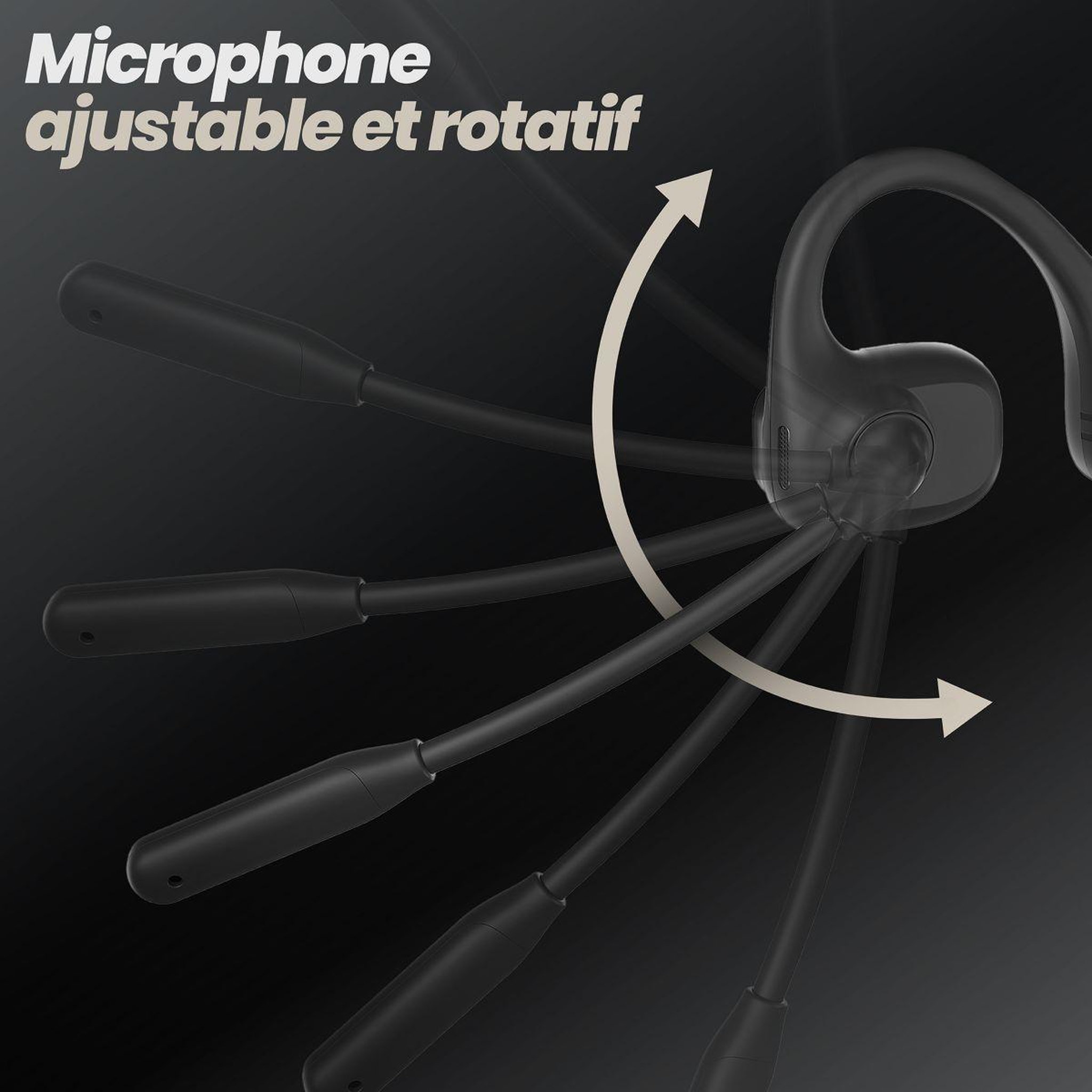 Voir la diapositive 5 : TNB Micro-casque activair air conduction