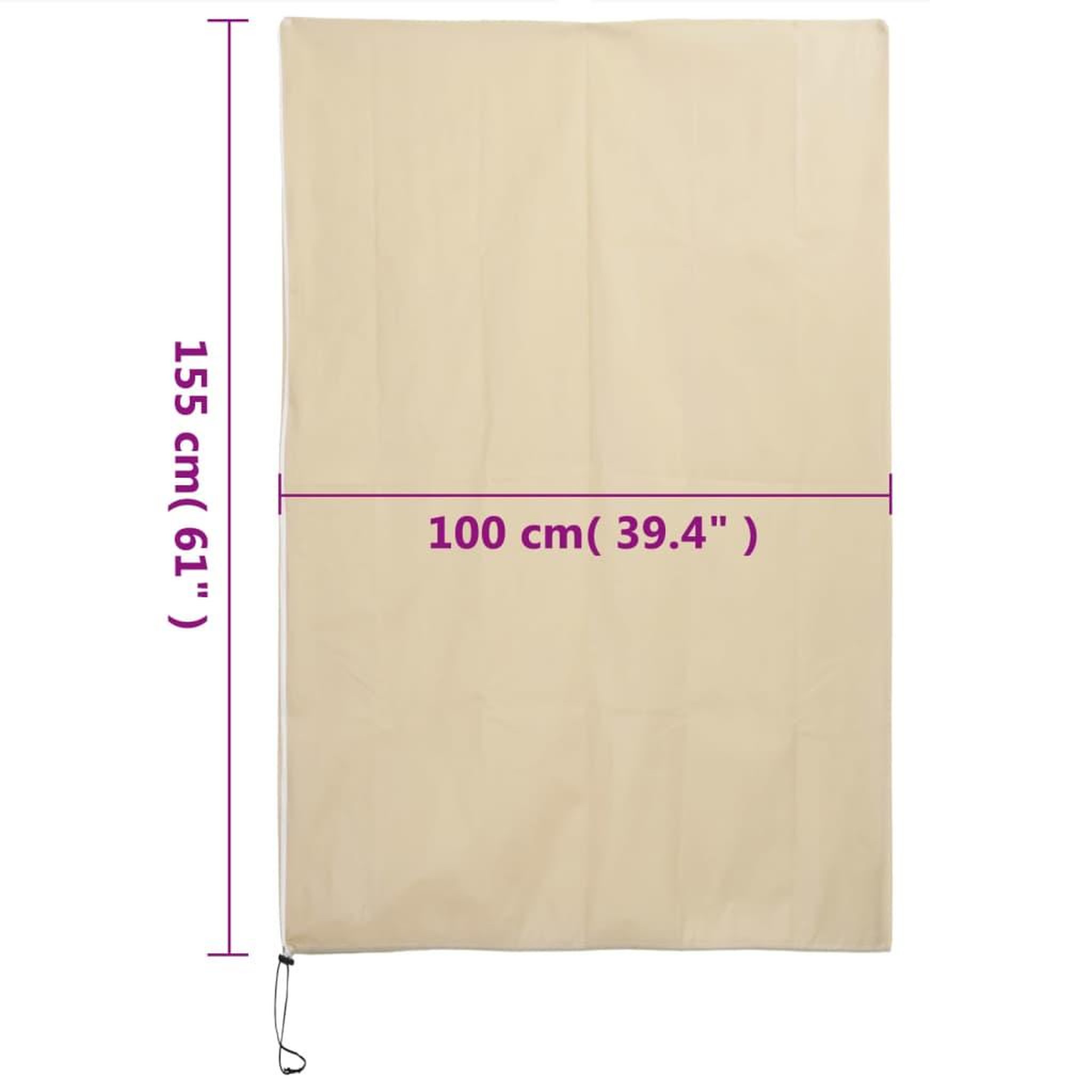 Voir la diapositive 6 : VIDAXL Housses de protection pour plantes avec fermeture eclair 2 pcs