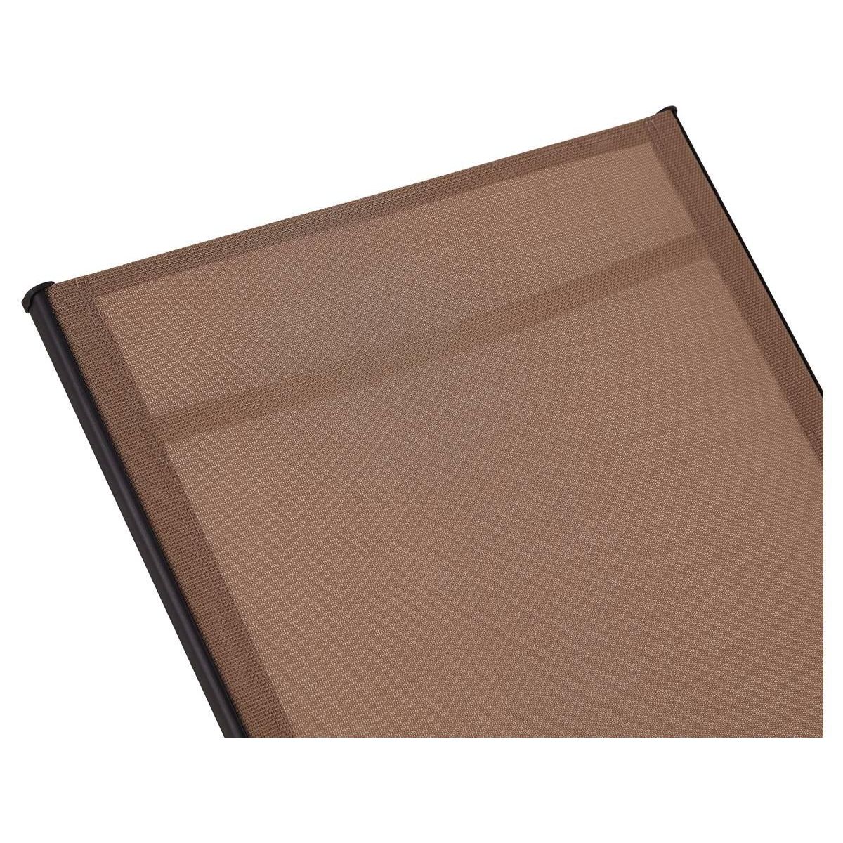 Habitat et Jardin Lot de 2 Bains de soleil en métal  Farniente  - Taupe