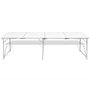 Voir la diapositive 6 : VIDAXL Table pliante de camping en aluminium avec hauteur ajustable