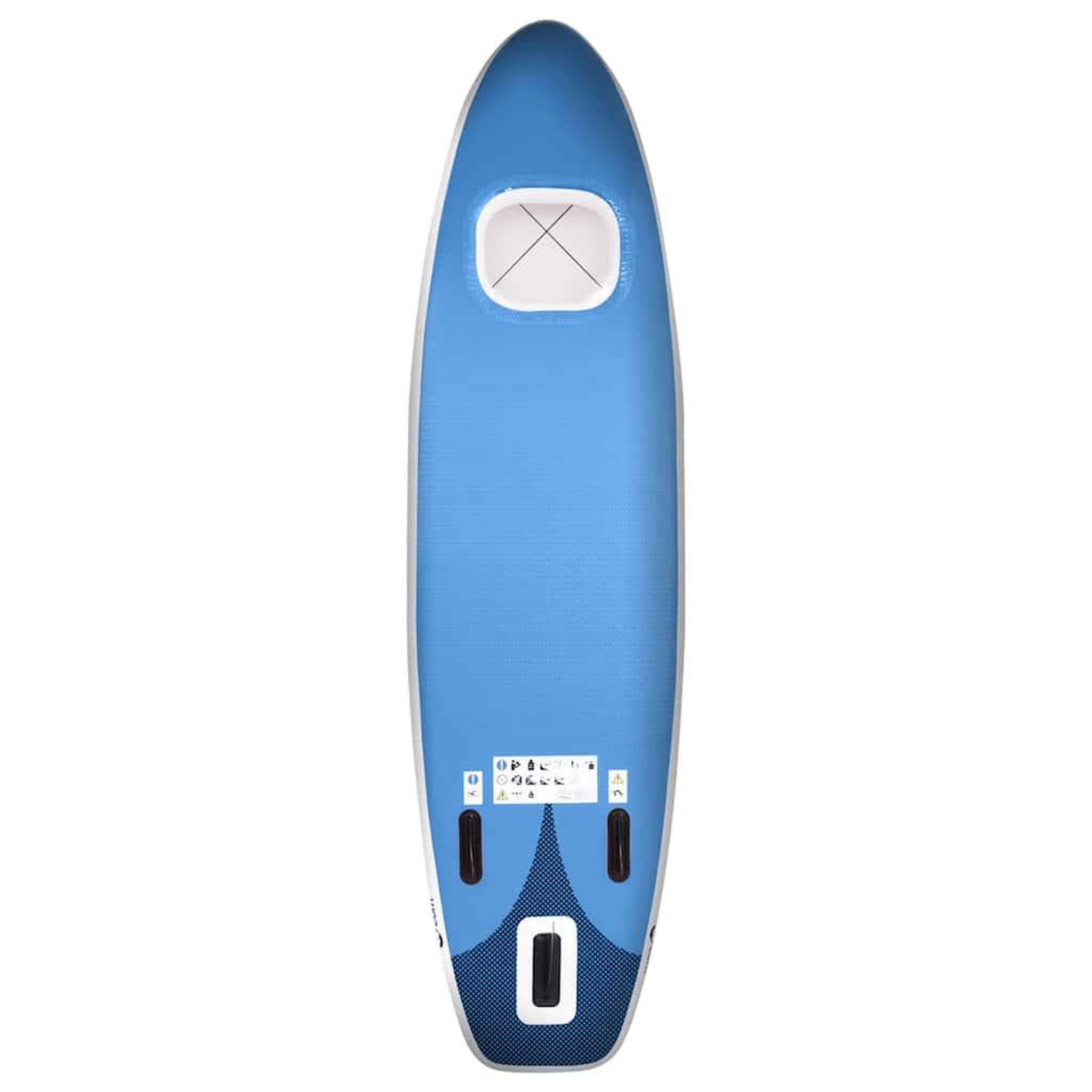 Voir la diapositive 4 : VIDAXL Ensemble de planche SUP gonflable Bleu 360x81x10 cm