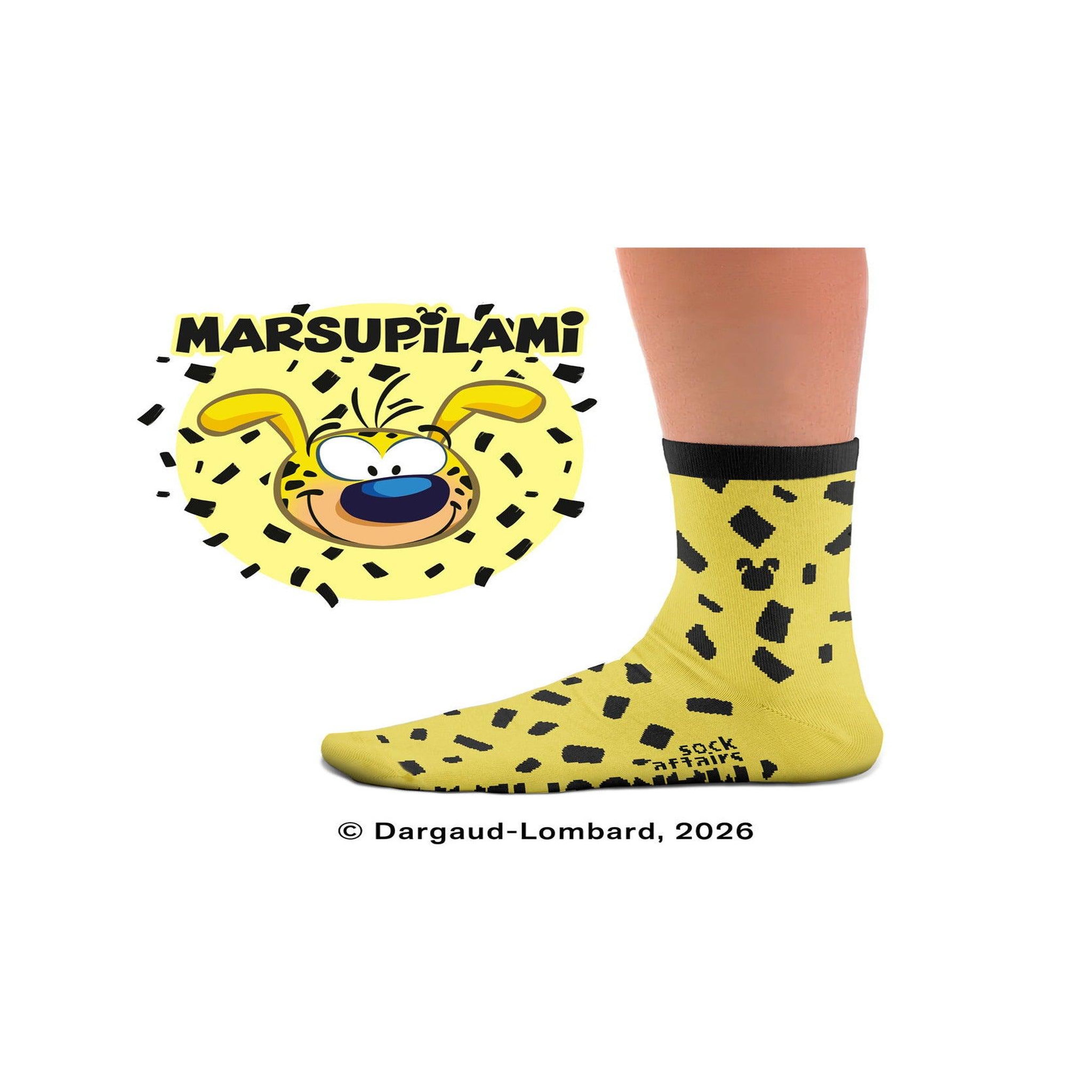 Voir la diapositive 3 : SOCK AFFAIRS Chaussettes courtes marsupilami
