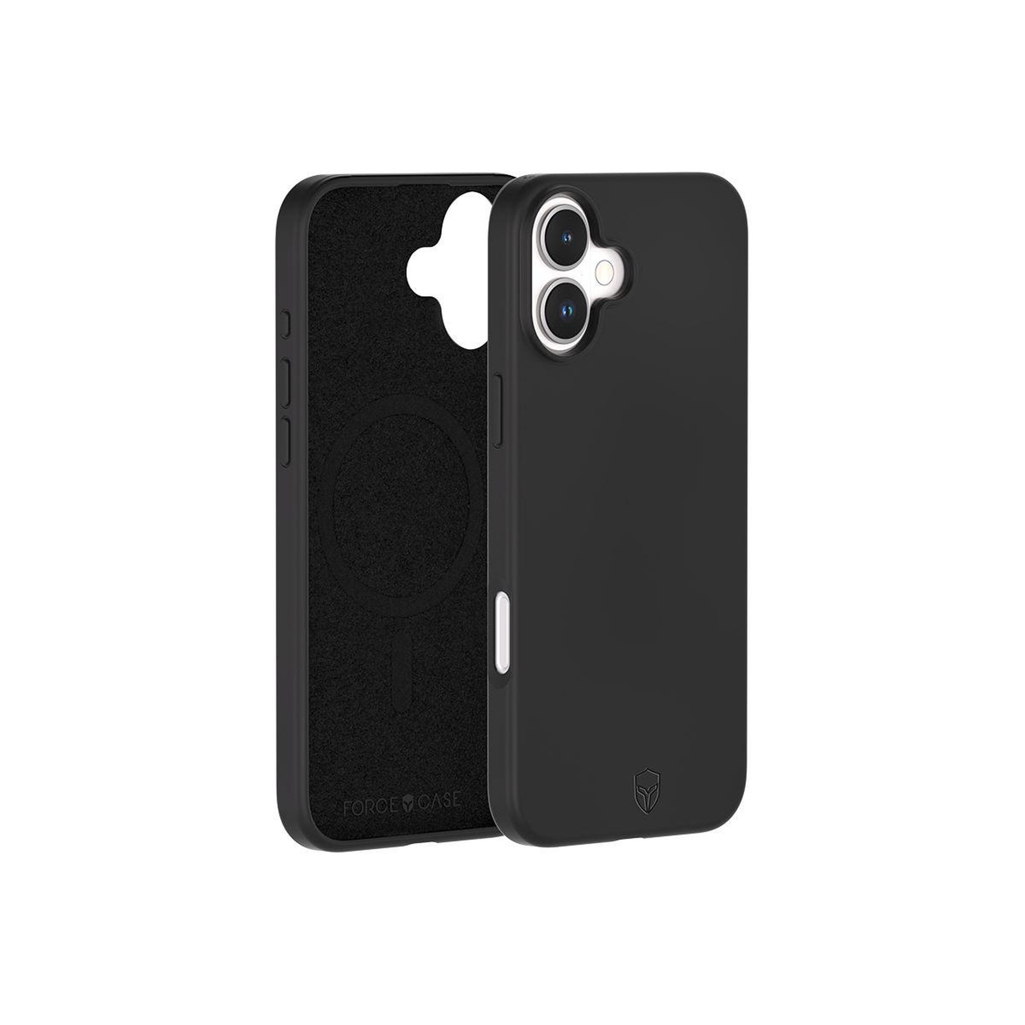 FORCE CASE Coque iPhone 16 Plus MagSafe siliconne Noir