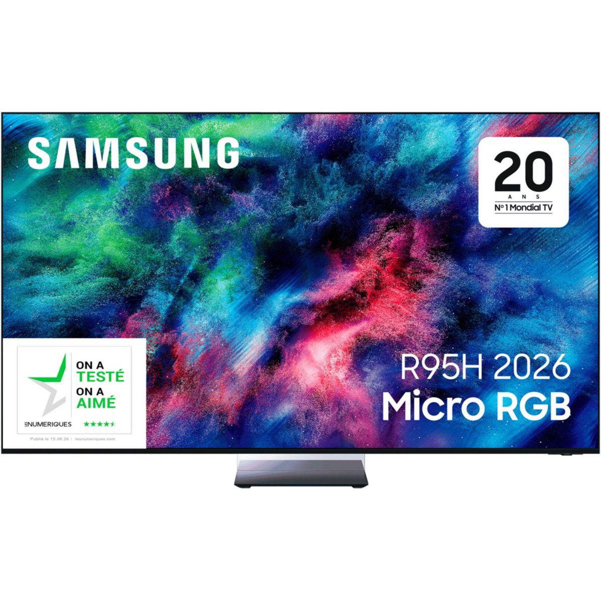 Samsung Tv rgb tmr85r95h (2026) 85  (214 cm) 4k - smart tv ia, anti-reflet, micro rgb (couleurs ultra-détaillées)