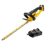 Dewalt Taille-haie 18V DEWALT DCM563P1-QW avec une batterie 5,0 Ah
