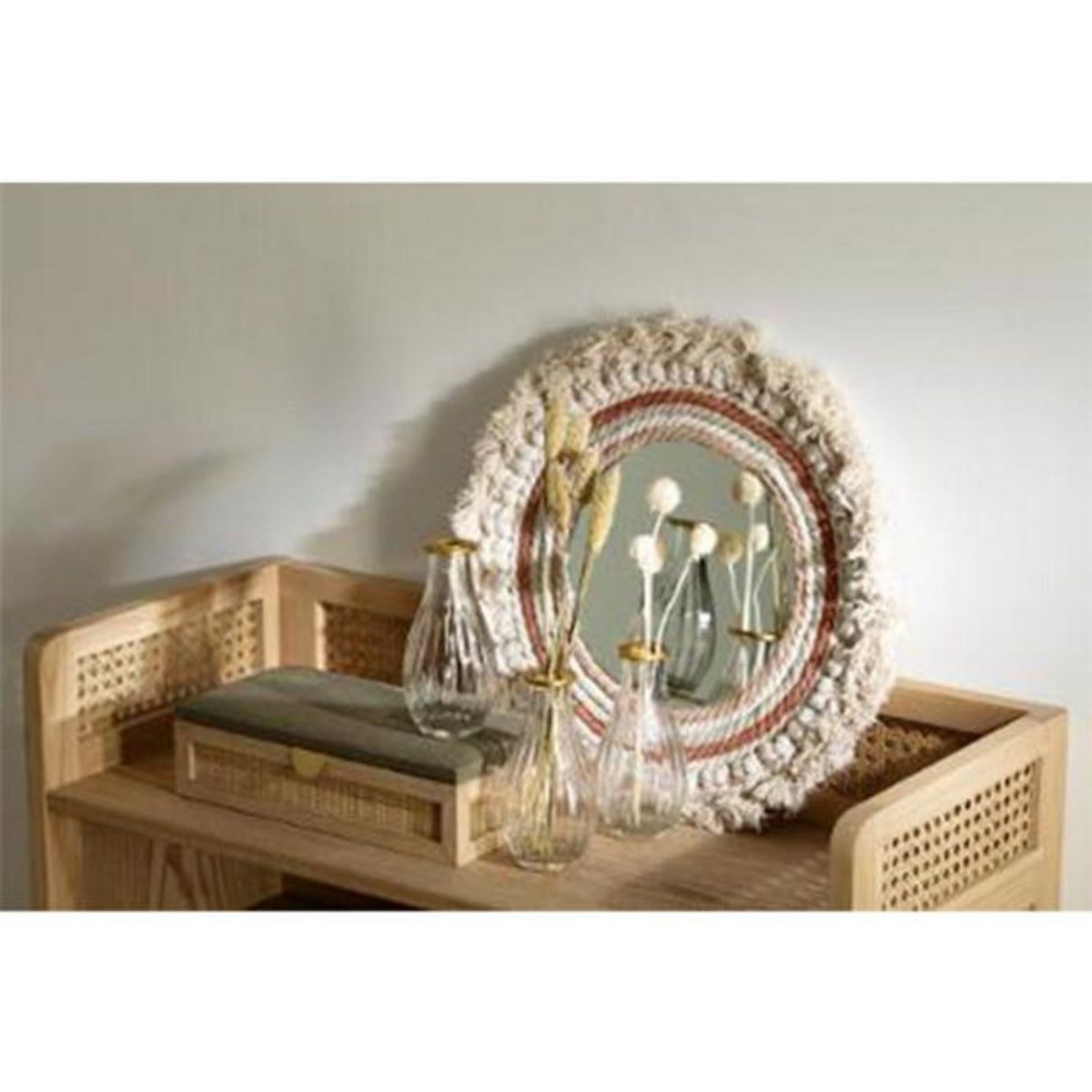 ATMOSPHERA Lot de 3 Soliflores  Wonderly  14cm Transparent