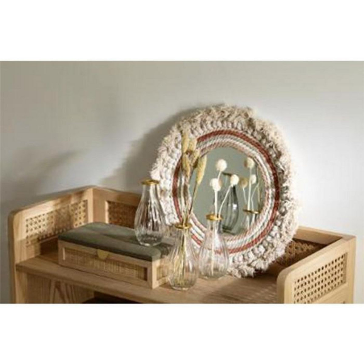 ATMOSPHERA Lot de 3 Soliflores  Wonderly  14cm Transparent