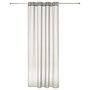 Voir la diapositive 2 : ATMOSPHERA Rideau Voilage  Etamine  140x240cm Gris