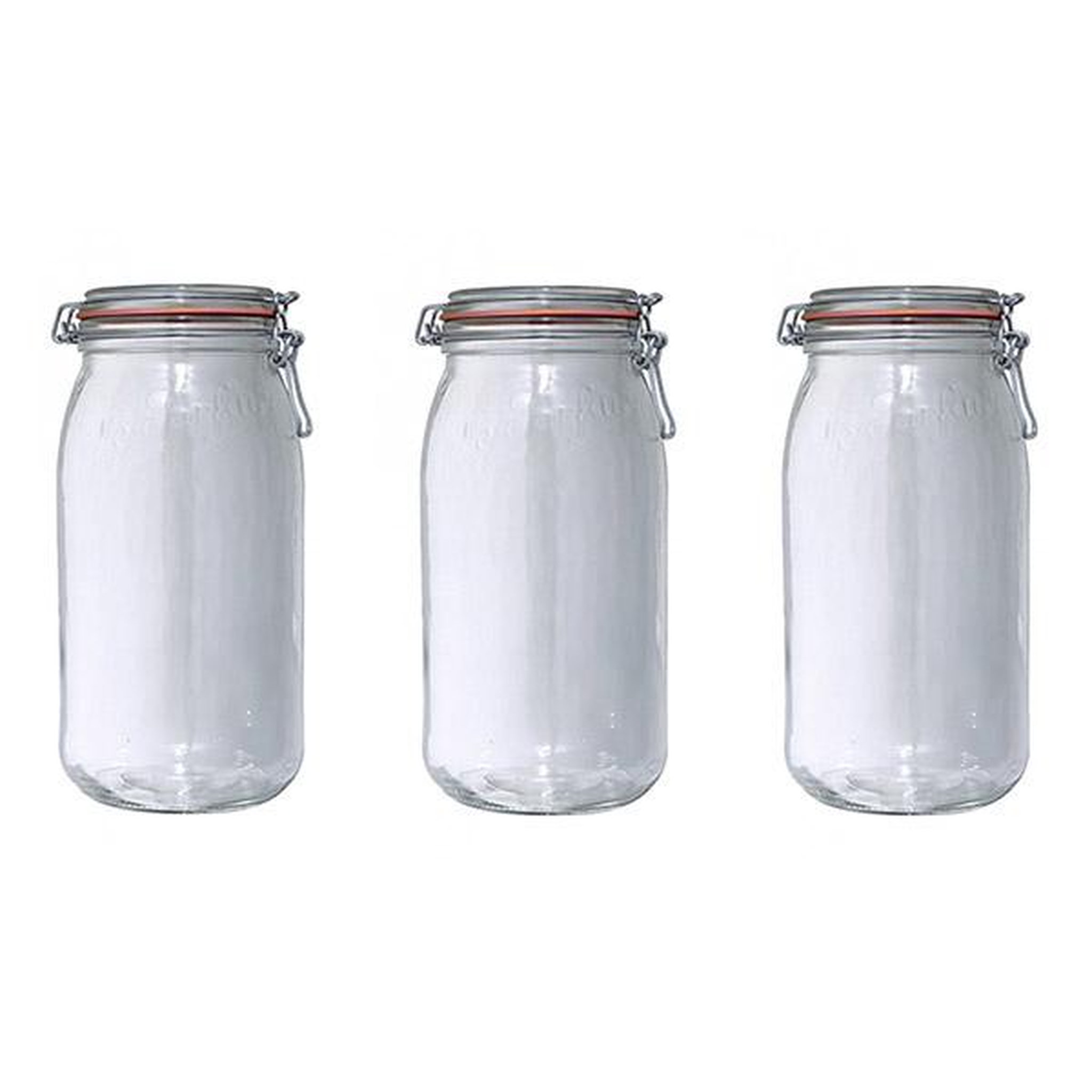 Voir la diapositive 1 : Le parfait Lot de 3 bocaux en verre 3l - 908378