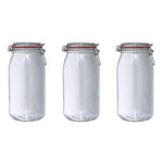 Le parfait Lot de 3 bocaux en verre 3l - 908378