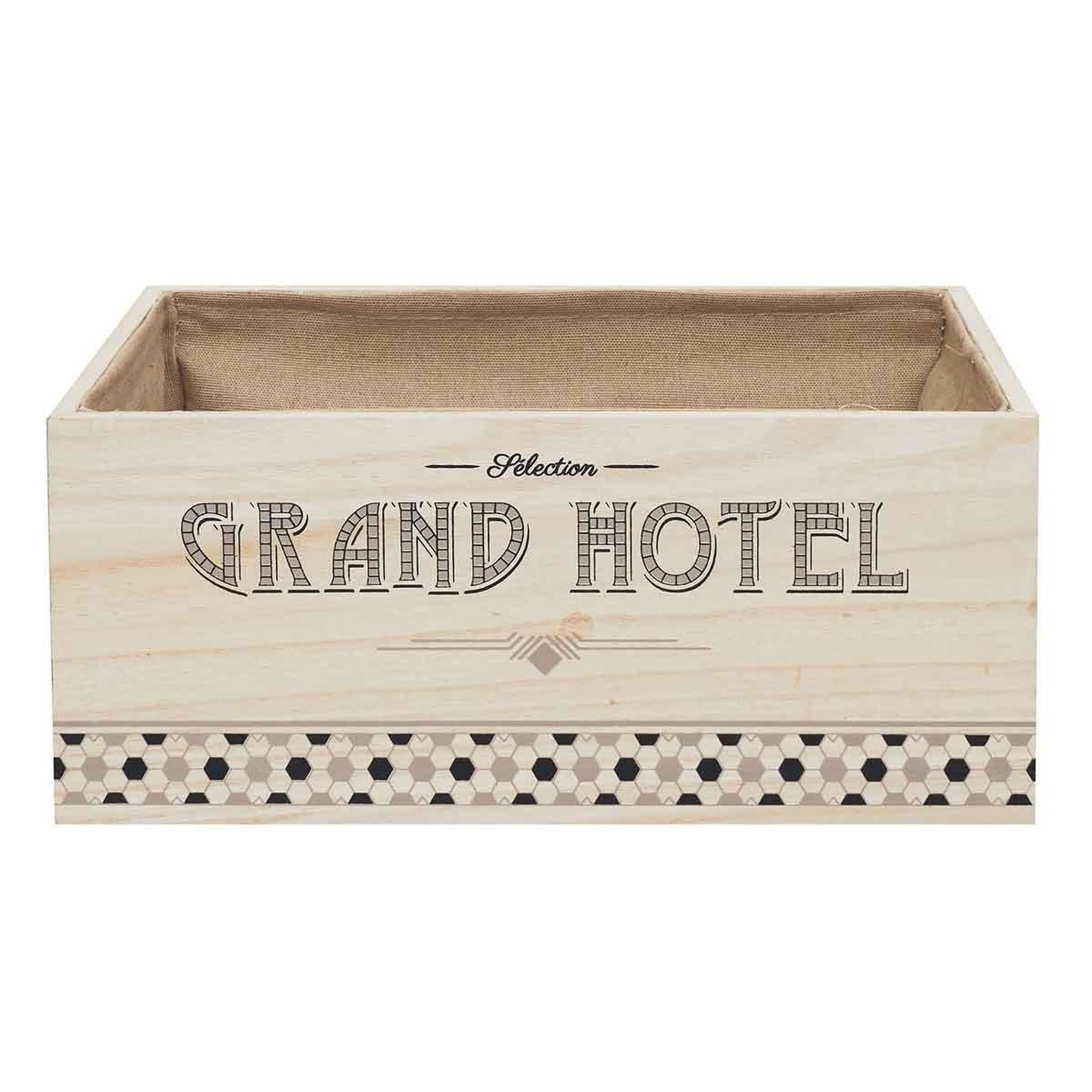 Voir la diapositive 1 : COOK CONCEPT Cagette pain & viennoiseries  grand hôtel  32cm naturel