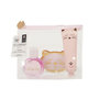 Voir la diapositive 1 : Paris Prix Coffret Cosmétique 3 Accessoires  Chat  15cm Rose