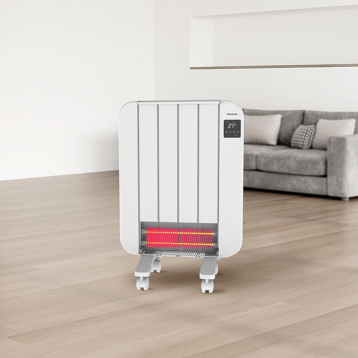 Taurus Radiateur électrique 1000w blanc - persia 1000