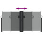Voir la diapositive 5 : VIDAXL Auvent lateral retractable anthracite 120x1200 cm