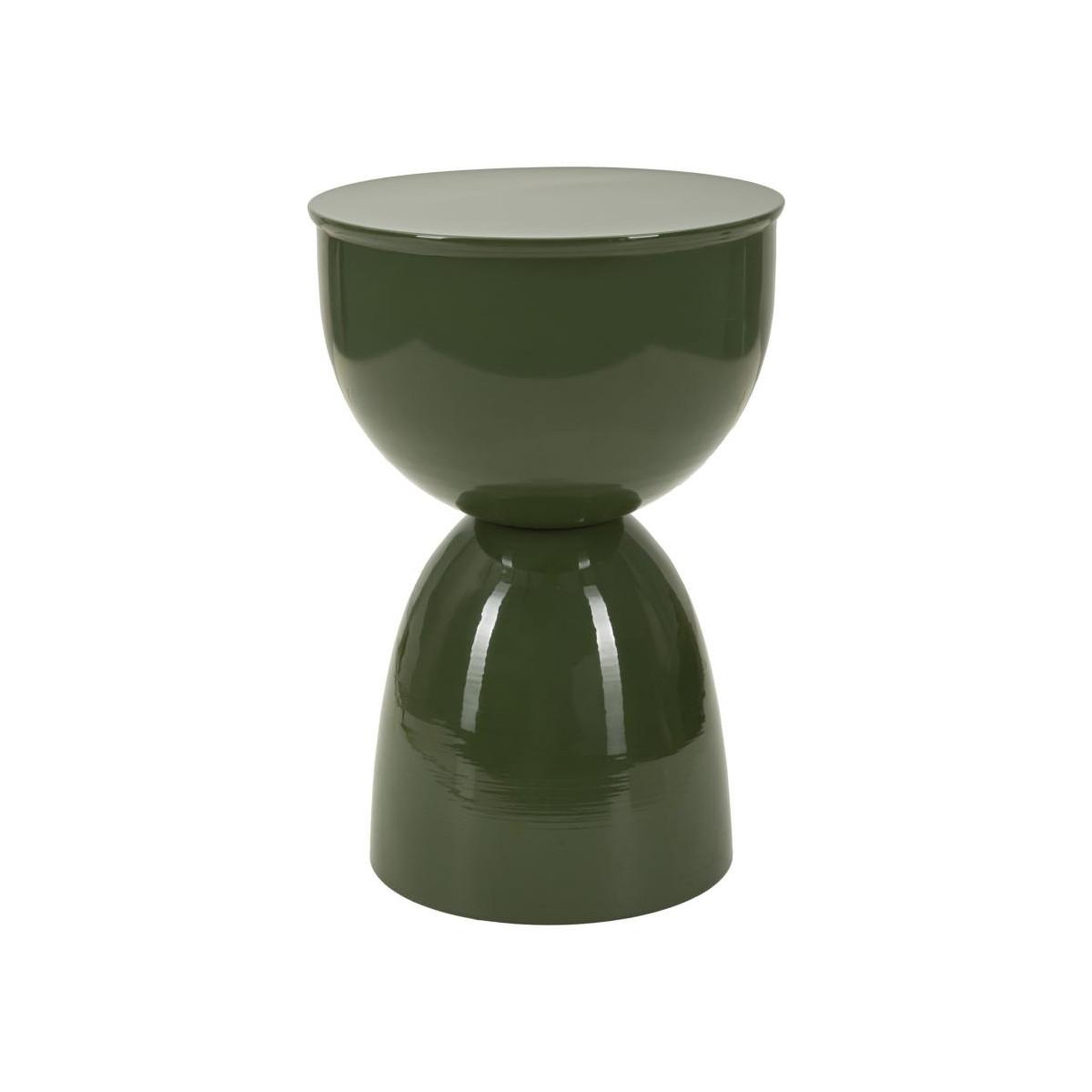 Paris Prix Table d'Appoint en Métal  Yao  46cm Vert