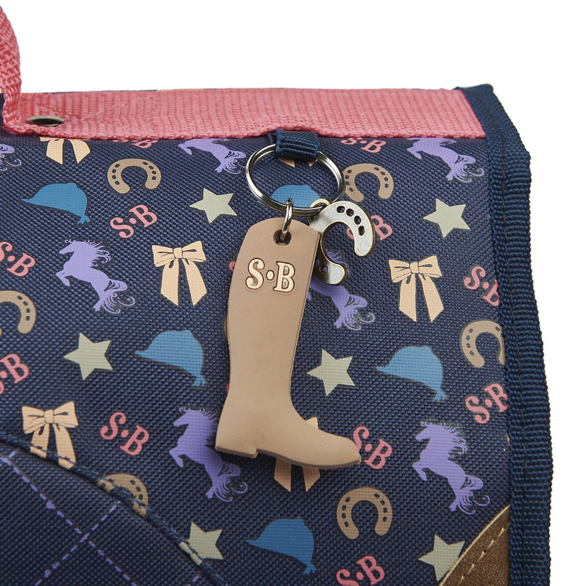 Stalla Bianca Cartable 38 cm CP/CE1/CE2 bleu cheval