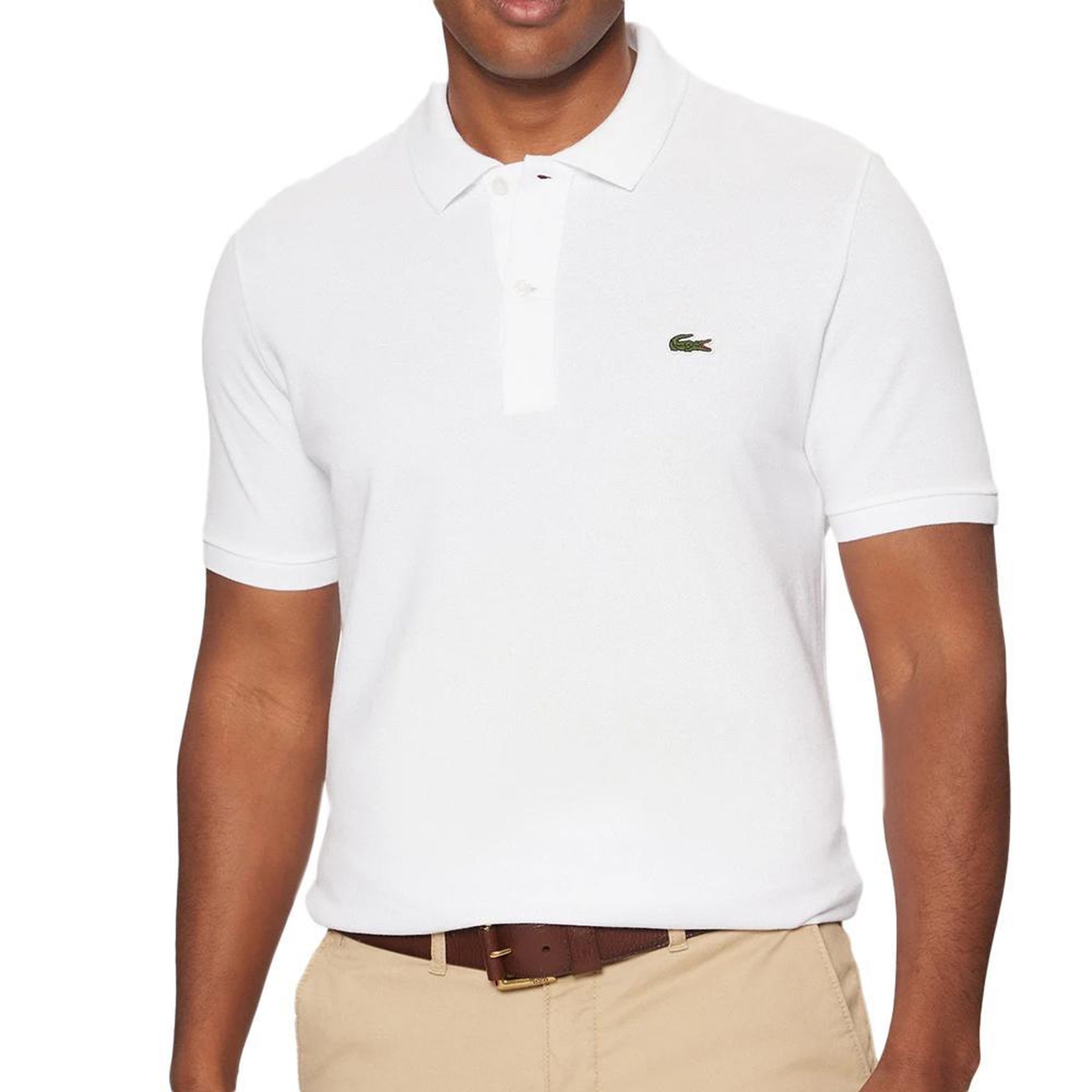 Lacoste Polo Blanc Homme Lacoste PH4012. Coloris disponibles : Blanc
