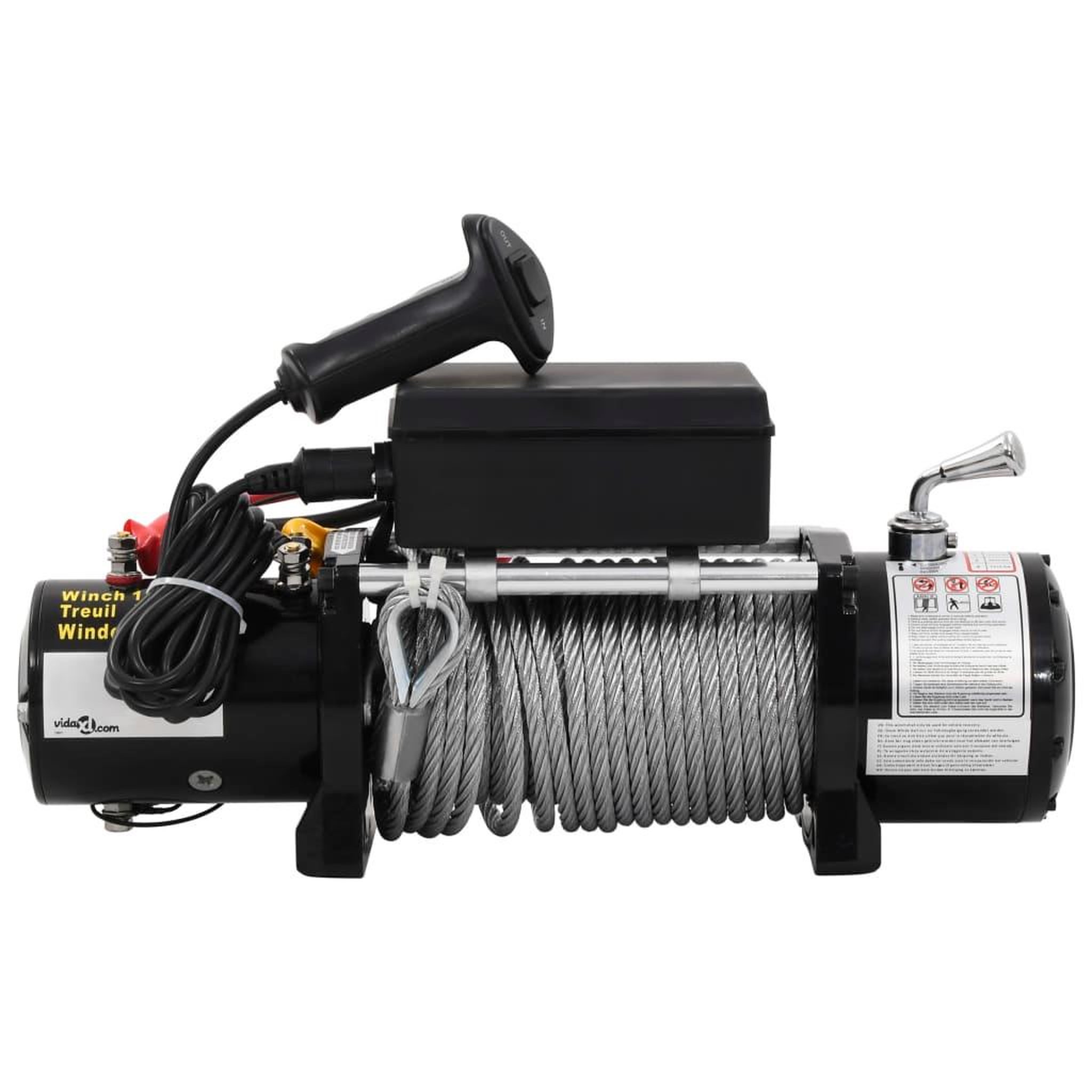 Voir la diapositive 2 : VIDAXL Treuil electrique 12 V 5909 kg