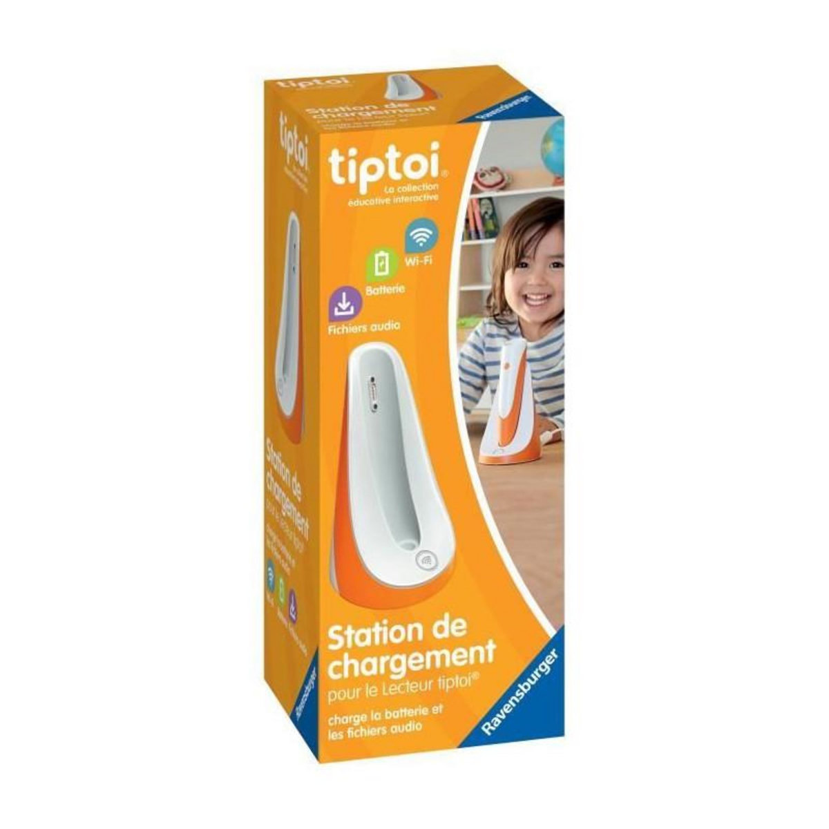 RAVENSBURGER Ravensburger-tiptoi Station charge-4005556001798-A partir de 3 ans