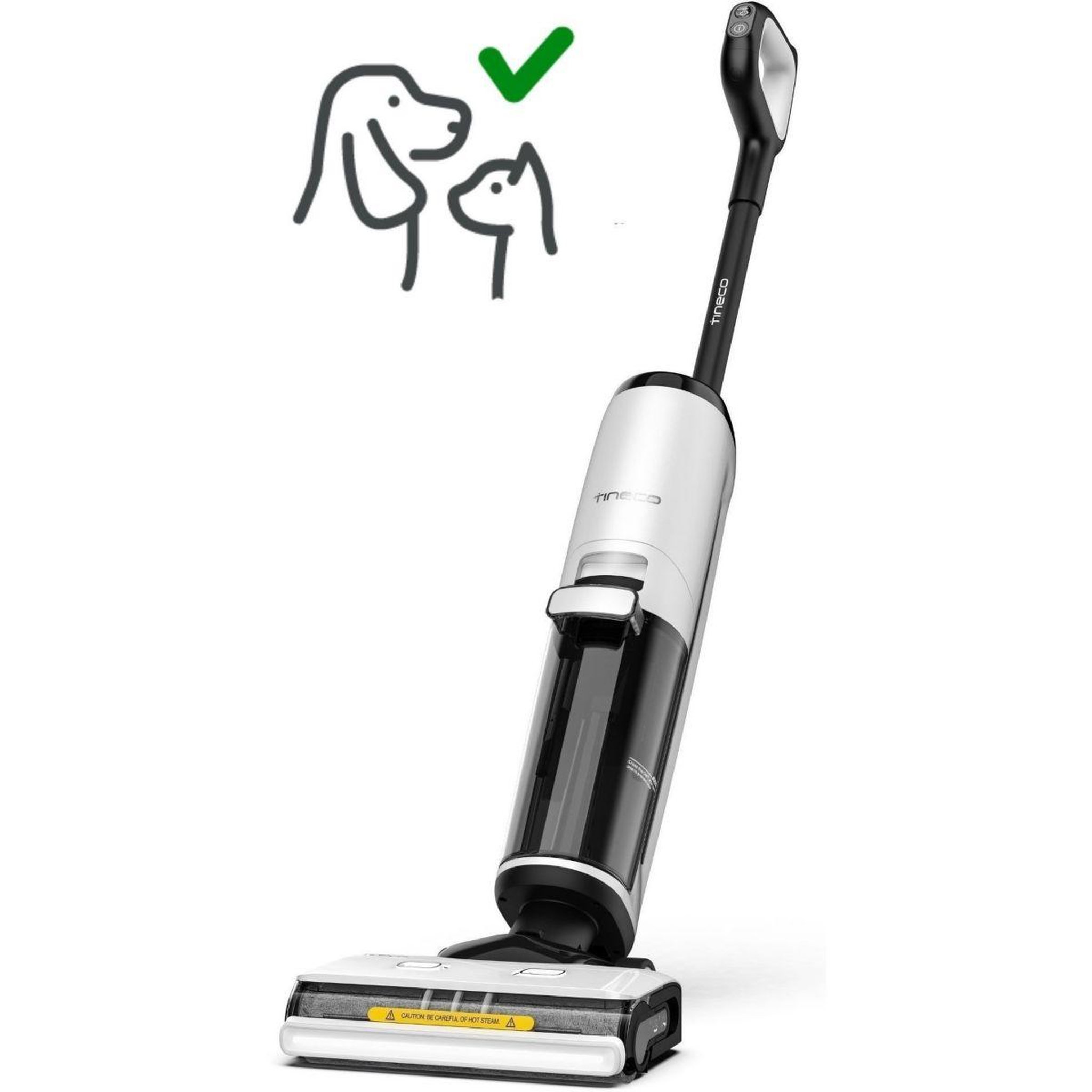Voir la diapositive 1 : TINECO Aspirateur laveur S7 Steam Plus avec fonction vapeur
