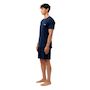 Voir la diapositive 5 : FILA Ensemble pyjama court homme en coton jersey FPS1194