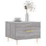 Voir la diapositive 3 : VIDAXL Table basse Sonoma gris 50x50x40 cm Bois d'ingenierie