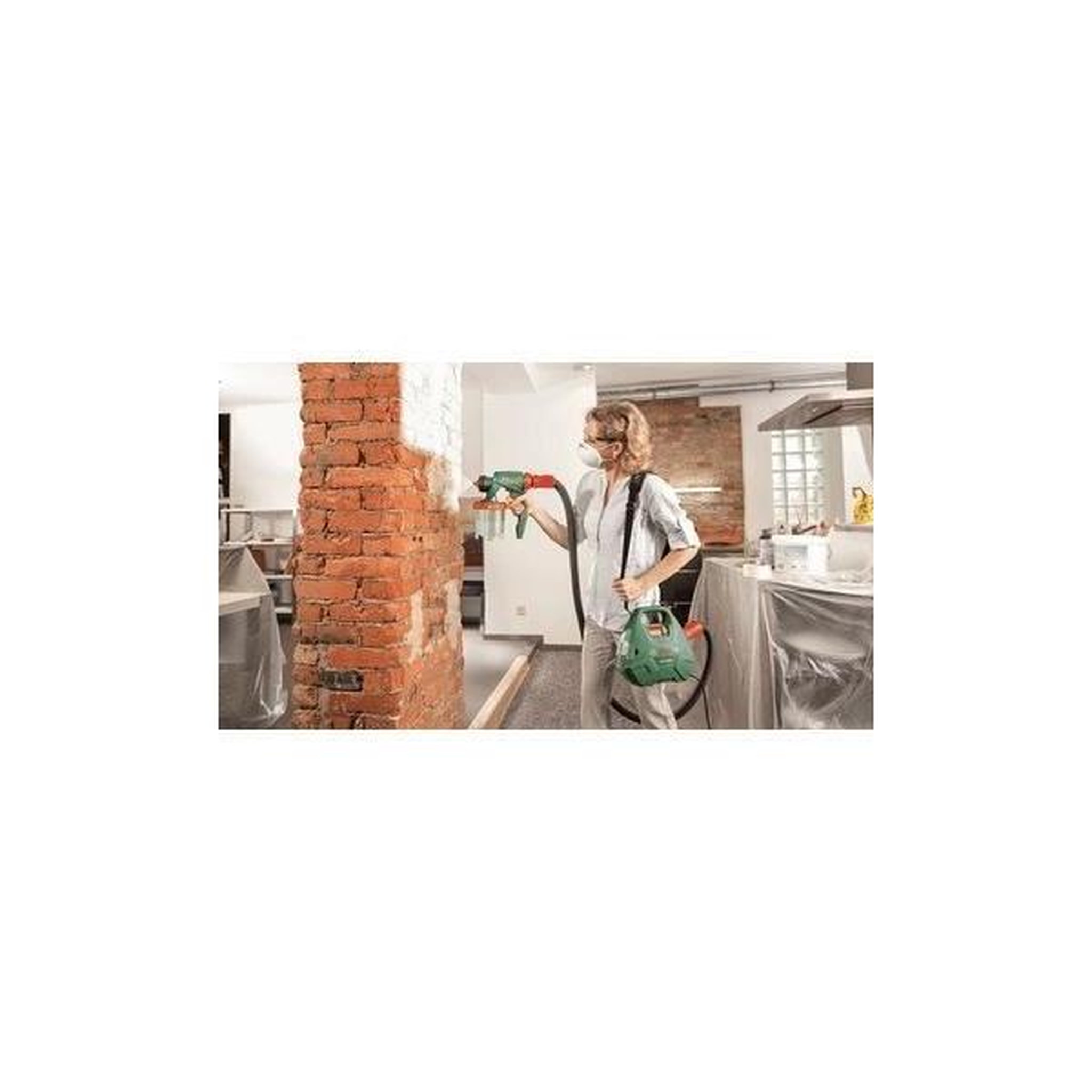 Voir la diapositive 3 : BOSCH Pistolet a peinture BOSCH PFS 3000-2 650W - Basse pression - Pour intérieur et extérieur