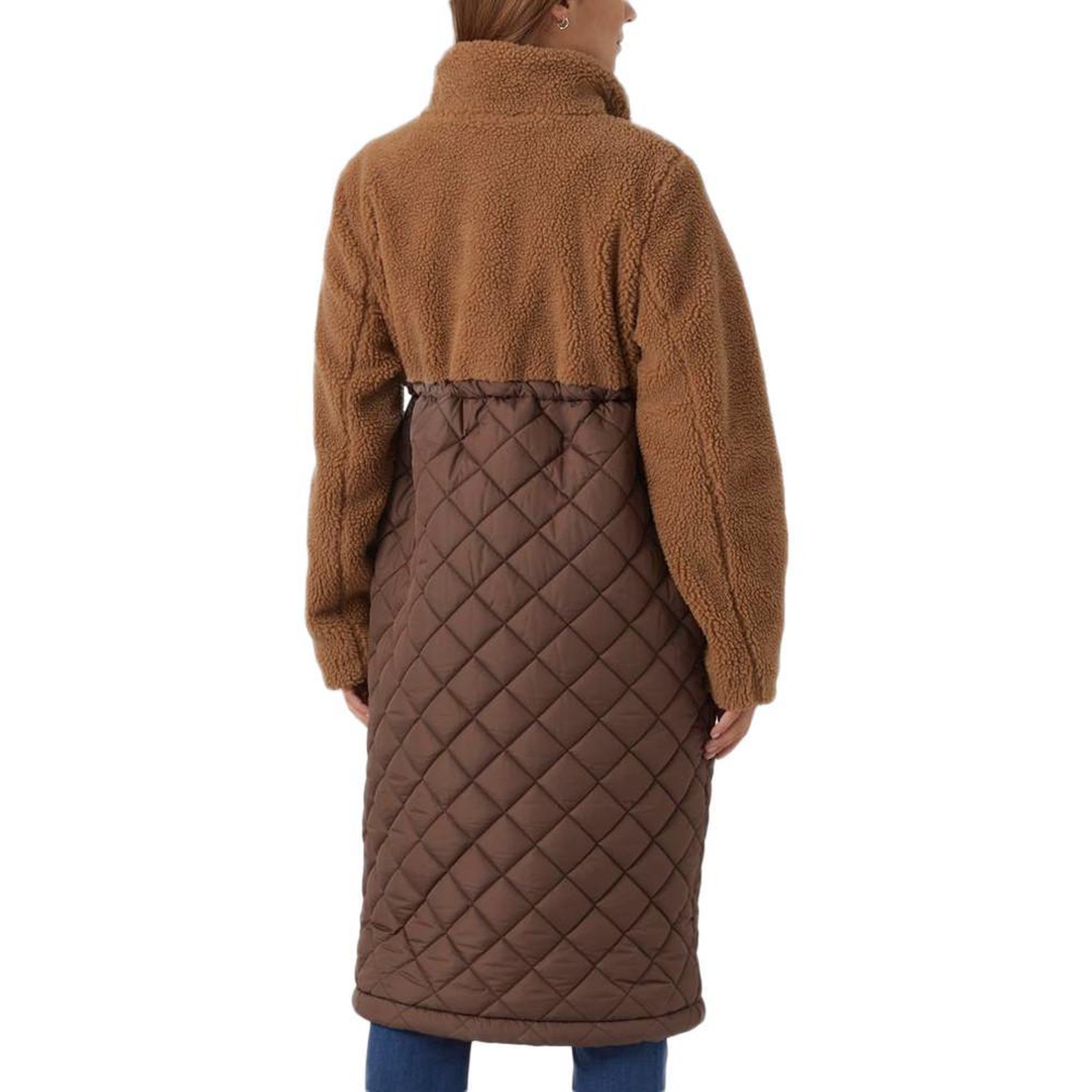 Voir la diapositive 2 : MAMALICIOUS Manteau Marron Femme Mamalicious Theodora