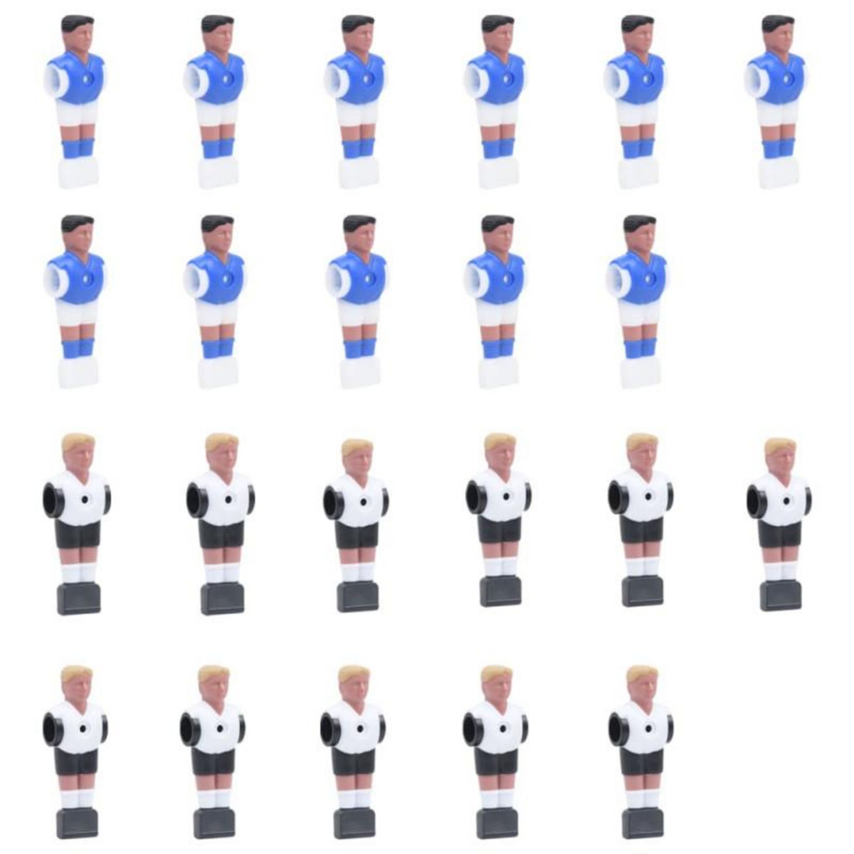 VIDAXL Joueurs de baby foot pour tige de 15,9 mm 22 pcs