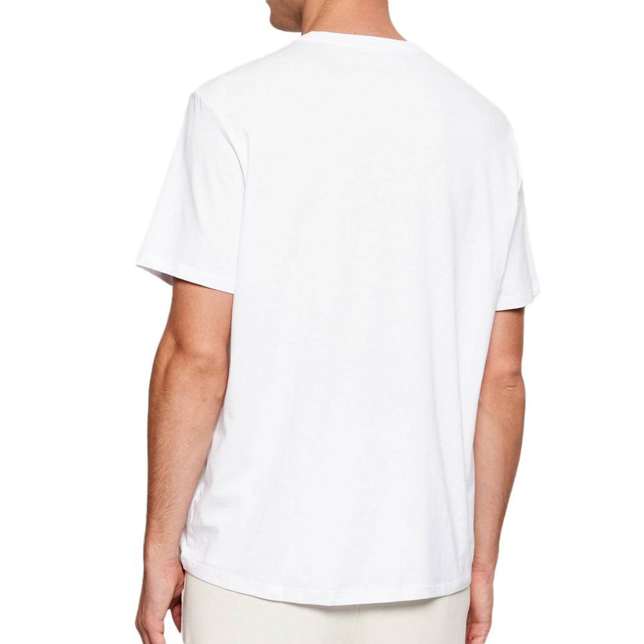 Voir la diapositive 2 : CALVIN KLEIN JEANS T-Shirt Blanc Homme Calvin Klein Jeans Micros