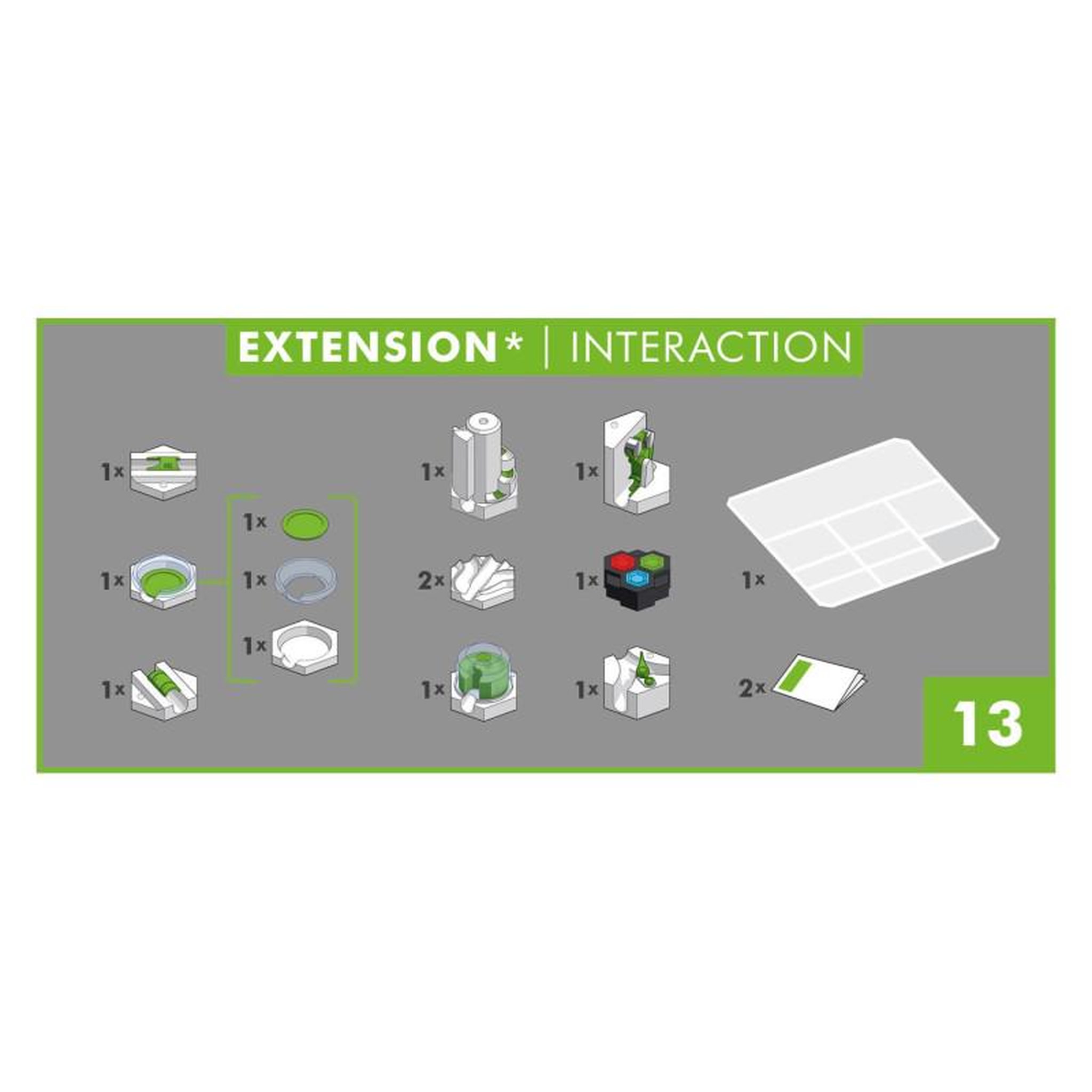 Voir la diapositive 4 : RAVENSBURGER Jeu éducatif Ravensburger GraviTrax POWER Extension Interaction