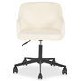 Voir la diapositive 3 : IDIMEX Chaise de bureau OLIVER en velours