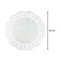 Voir la diapositive 3 : ZENKER Lot de 15 napperons papier ronds pour tartes et gâteaux Zenker