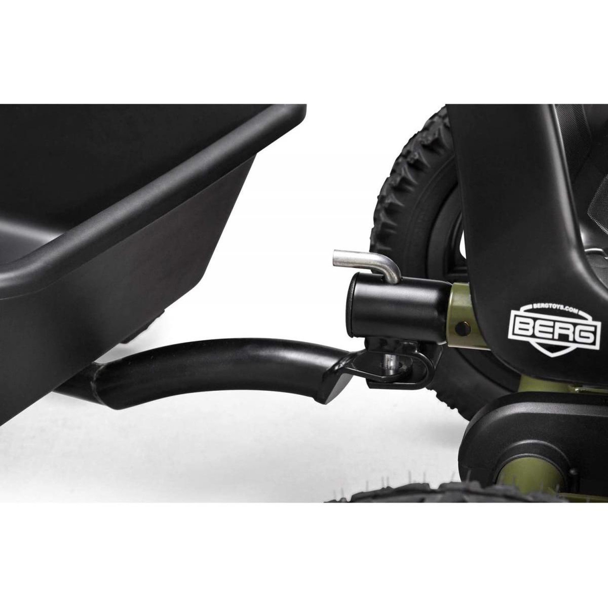 Voir la diapositive 3 : Berg Remorque Junior Noir pour kart